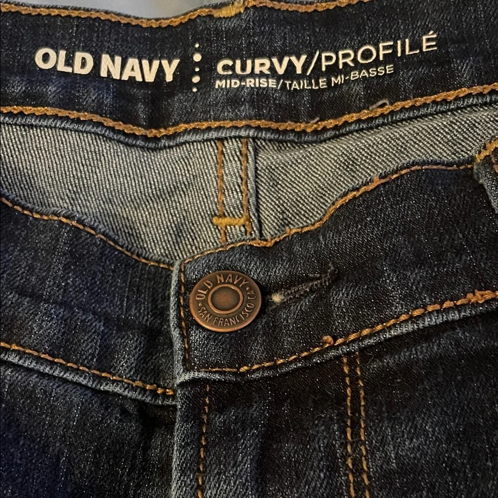 Old Navy Curvy Skinny Profile Mid-Rise Jeans Sz 6‎